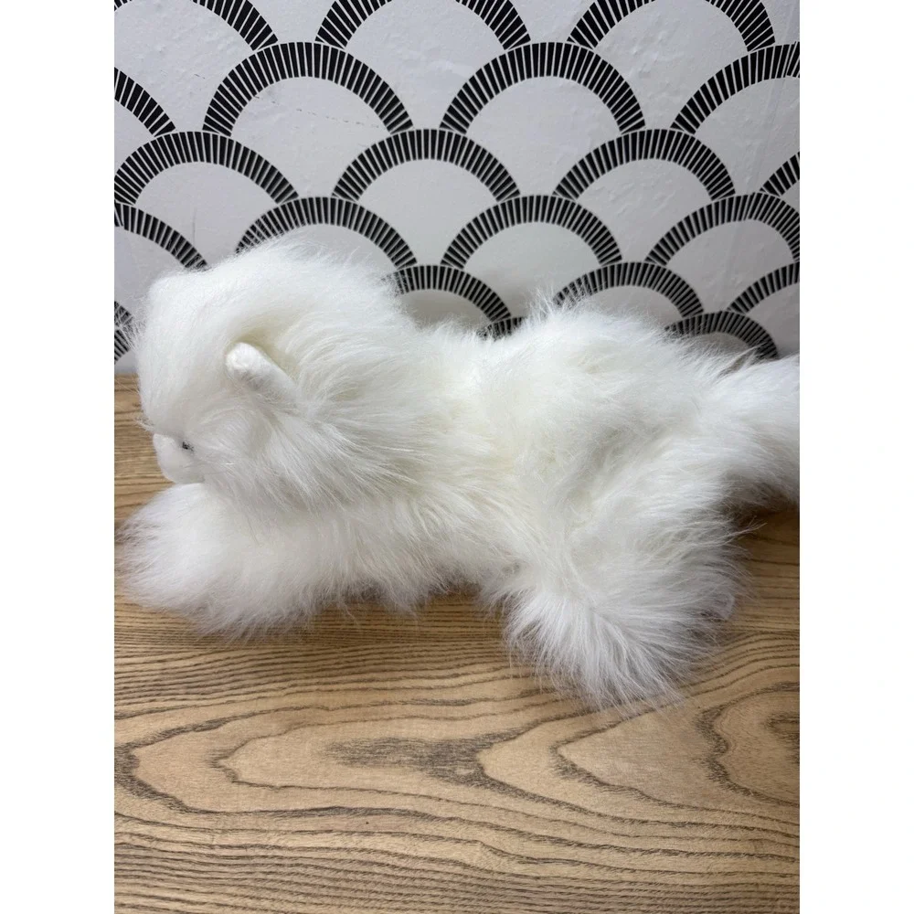 Persian Cat Plush Soft Toy Long Hair Dakin Classique‎ Collectibles White 1988